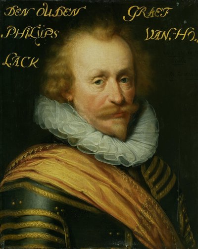 Portrait of Philip of Hohenlohe-Neuenstein (1550–1606) by Jan Anthonisz. van Ravesteyn